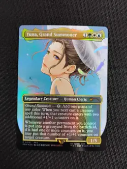 Yuna, Grand Summoner - Holiday Promo Foil NM - Image 1