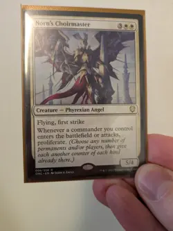 MTG Norn's Choirmaster (ONC) Commander: Phyrexia: All Will Be One Regular Rare 8 - Image 1