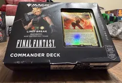Magic The Gathering Final Fantasy VII 7 Commander Deck Limit Break On Hand ✋🔥 - Image 1