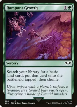 1x Rampant Growth NM Eng MTG - Warhammer 40,000 - Image 1