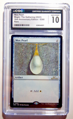MAGIC THE GATHERING (2022) 30th ANNIVERSARY EDITION MOX PEARL CGC 10 RARE - Image 1