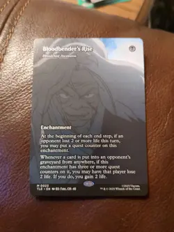Bloodbender's Rise (Borderless) - 0023 Avatar: The Last Airbender Eternal TLE NM - Image 1