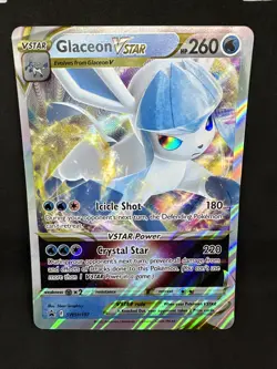 JUMBO Glaceon VSTAR SWSH197 Black Star Promo Pokemon TCG Sword & Shield Oversize - Image 1