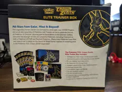 Pokemon TCG Crown Zenith Elite Trainer Box Lucario VSTAR Factory Sealed Box 820650851476 - Image 2