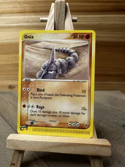Pokemon Sandstorm Common,E-Reader Onix #71/100 Lightly played - Image 1