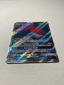 Pokemon Zoroark GX SM84 Sun & Moon Full Art Holo Black Star Promo LP 2017 - Image 3