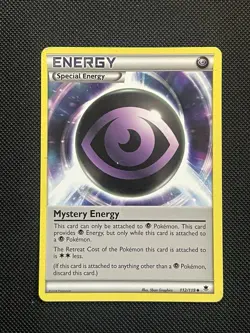Mystery Energy 112/119 Uncommon XY Phantom Forces Pokemon TCG LP - Image 1