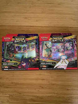 Mega Gengar ex + Mega Diancie Ex Mega Battle Decks Set of Two Sealed Pokemon TCG - Image 1