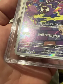 CGC 10 Gastly 177/162 Illustration Rare Sv05: Temporal Forces Pokemon - Image 4