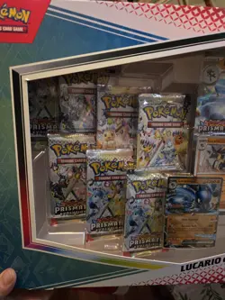 Pokemon TCG Scarlet And Violet Prismatic Evolutions Premium Collection Box - Image 5