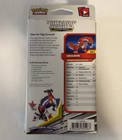 New Pokemon TCG Sun & Moon Cosmic Eclipse Theme Deck Towering Heights - Groudon - Image 2