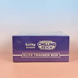 POKEMON SWORD & SHIELD ENGLISH CHILLING REIGN ELITE TRAINER BOX SEALED - Image 5