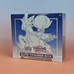 POKEMON SWORD & SHIELD ENGLISH CHILLING REIGN ELITE TRAINER BOX SEALED - Image 1