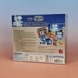 POKEMON SWORD & SHIELD ENGLISH CHILLING REIGN ELITE TRAINER BOX SEALED - Image 3