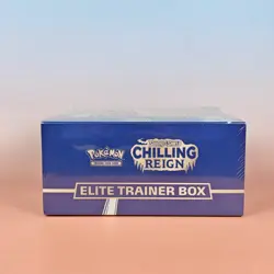 POKEMON SWORD & SHIELD ENGLISH CHILLING REIGN ELITE TRAINER BOX SEALED - Image 5