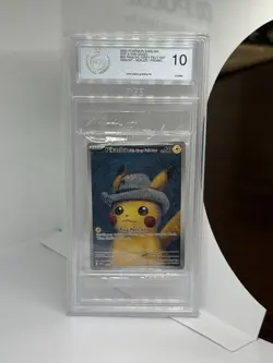 Pokemon PGS 10 Sealed Pikachu With Grey Felt Hat Van Gogh English Promo PSA BGS - Image 1