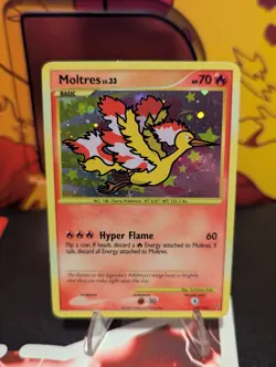 Moltres Holo Secret Rare Pokemon TCG Supreme Victors 149/147 Pokemon W/Swirl - Image 1