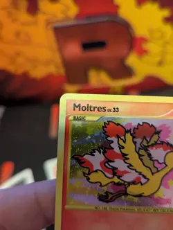 Moltres Holo Secret Rare Pokemon TCG Supreme Victors 149/147 Pokemon W/Swirl - Image 3