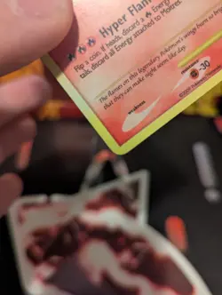 Moltres Holo Secret Rare Pokemon TCG Supreme Victors 149/147 Pokemon W/Swirl - Image 5