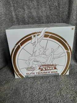 Pokemon TCG Brilliant Stars Sword Shield Elite Trainer Box ETB SEALED - Image 1