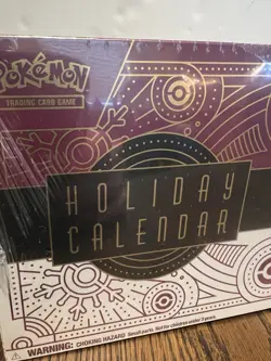 Pokemon TCG 2025 Holiday Advent Calendar Bundle Exclusive Sealed New - Image 2