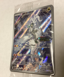 2025 Pokemon Journey Together N's R'sReshiram Box Topper Sealed Pack #167/159 - Image 1