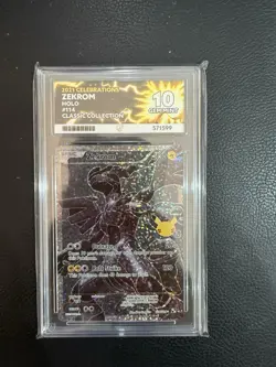 Zekrom Celebrations Classic Collection 2021 Pokemon TCG ACE 10 (Perf Subs) - Image 1
