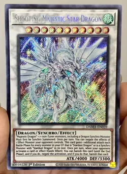 Yugioh Shooting Majestic Star Dragon DAMA-EN039 Secret Rare 1st Ed NM w/Tracking - Image 1