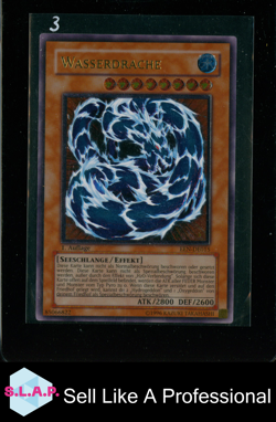 WASSERDRACHE YU-GI-OH! EEN-DE015 2006 1. EDITION GERMAN ELEMENTAL ENERGY - Image 1