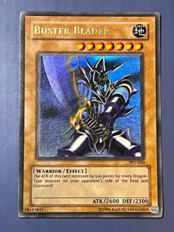 Yugioh Buster Blader PSV-050 Ultra Rare Unlimited LP - Image 1
