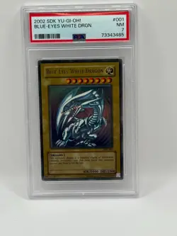 Blue-Eyes White Dragon SDK-001 Starter Deck: Kaiba-Unlimited Edition PSA 7 - Image 1