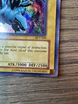 Yugioh Blue-Eyes White Dragon BPT-009 Secret Rare NM clean - Image 4