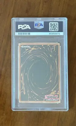 Yugioh | The Last Warrior from Another Planet LON-077 MISPRINT Double Foil PSA 5 - Image 2