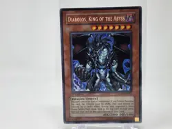 Yu-Gi-Oh! Diabolos, King of the Abyss FOTB-EN061 Secret Rare 1st Edition VLP - Image 1