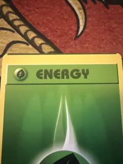 Pokemon TCG Plant Energy XY Evolutions Misprint Miscut Error Card - Image 2