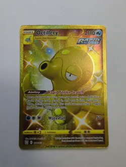 Octillery 178/163 Secret Rare Gold Card NM | Pokemon Battle Styles 2021 - Image 1