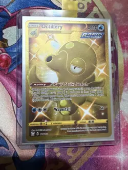 Octillery 178/163 Secret Rare Gold Card NM | Pokemon Battle Styles 2021 LP - Image 1