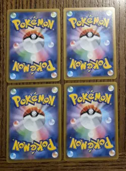 Pokemon TCG Mega Dream Ex Japanese Full Art 4 Card Lot NM - Image 2