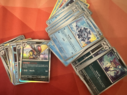 Pokemon TCG 100 assorted bulk Cards - Water and Dark type - no energy - Image 1