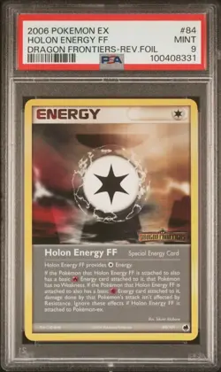 Pokemon Holon Energy FF PSA 9 EX Dragon Frontiers REVERSE HOLO 2006 Card #84 - Image 1