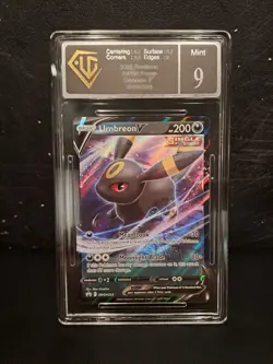 Umbreon V SWSH203 Holo Promo Card UGC Graded 9 Mint Condition Pokemon TCG - Image 1