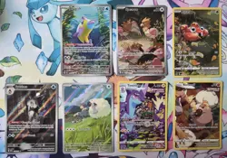 Pokemon TCG Lot Of 7 Illustration/Galarian Gallery Cards - Image 1