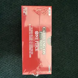 Carrying On His Will OP13 One Piece Card Game Booster Box Sealed English Version - Image 3