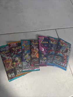 Pokemon TCG Booster Packs Three Japanese Trading Card Game - Image 3