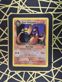🔥 Dark Charizard 21/82 🔥 Non Holo Rare Team Rocket Set Pokemon Card WOTC TCG - Image 2