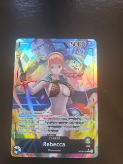 OP04-039 Rebecca Leader Alt Art One Piece TCG English Card - Image 1