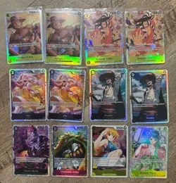 One Piece Card Game 35 Cards Bulk Rares/SR - Image 1