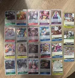 One Piece Card Game 35 Cards Bulk Rares/SR - Image 2