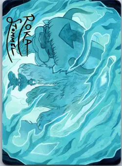 Aang's Iceberg 2 Art Card (Gold-Stamped Signature) S Art Series: Avatar: The Las - Image 1