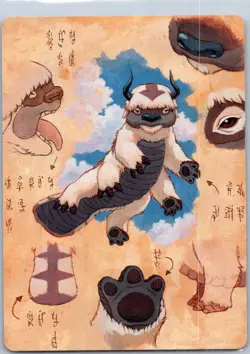 Appa, Steadfast Guardian Art Card S Art Series: Avatar: The Last Airbender 32 NM - Image 1